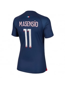 Billige Paris Saint-Germain Marco Asensio #11 Hjemmedrakt Dame 2023-24 Kortermet